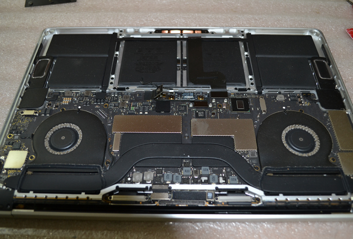 Разборка MacBook Pro A1707